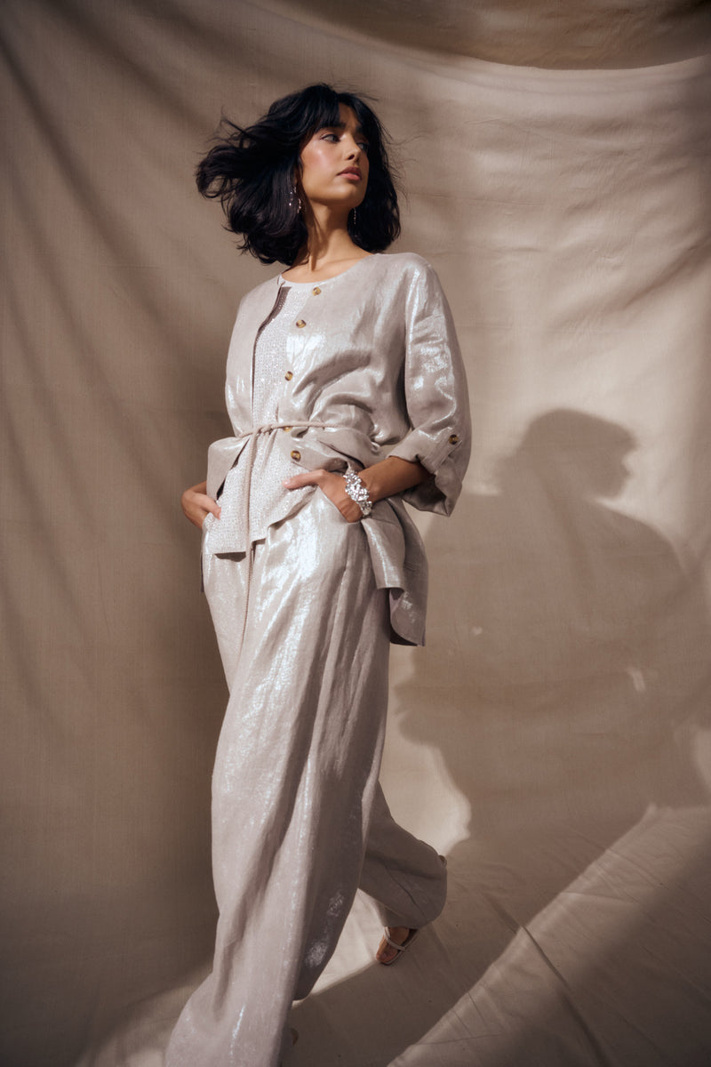 Joseph Ribkoff Frühling/Sommer Zweiteiler in Creme – leicht, feminin und stilvoll